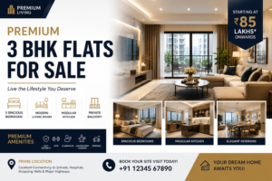 Premium 3 BHK Flats for Sale